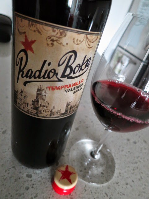 Wine Review of 2012 Radio Boka Tempranillo from DO Valencia, Spain