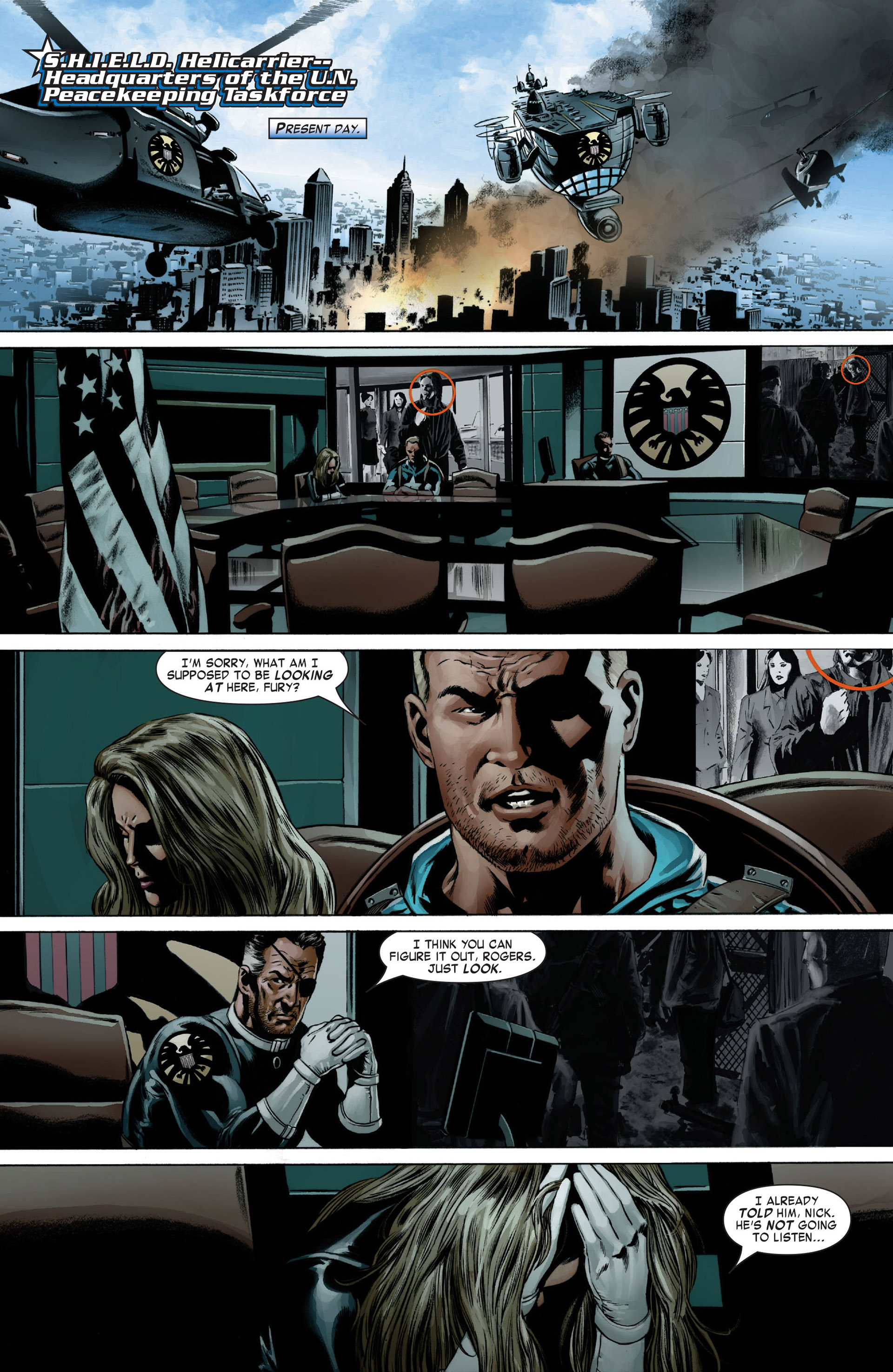 Read online Captain America (2005) comic -  Issue #8 - 3