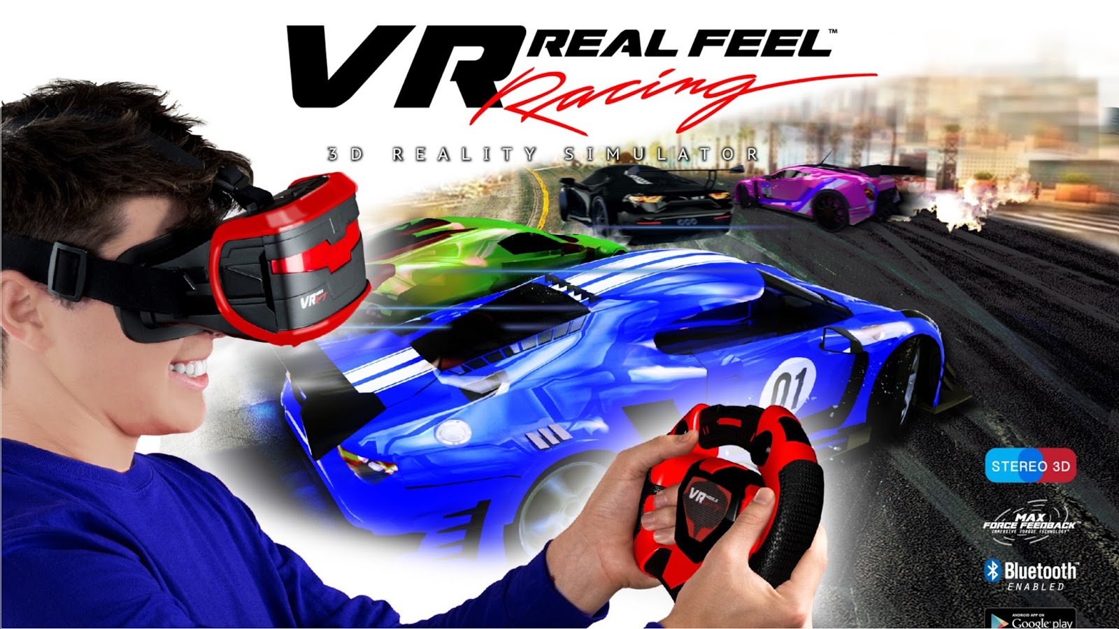 Win 1 of 2 VR Real Feel Racing Virtual Reality Systems Joanna Victoria