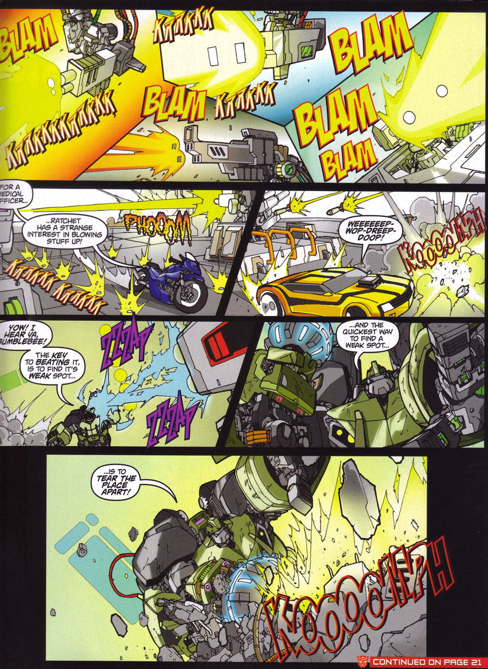 Read online Transformers: Prime comic -  Issue #1 - 9