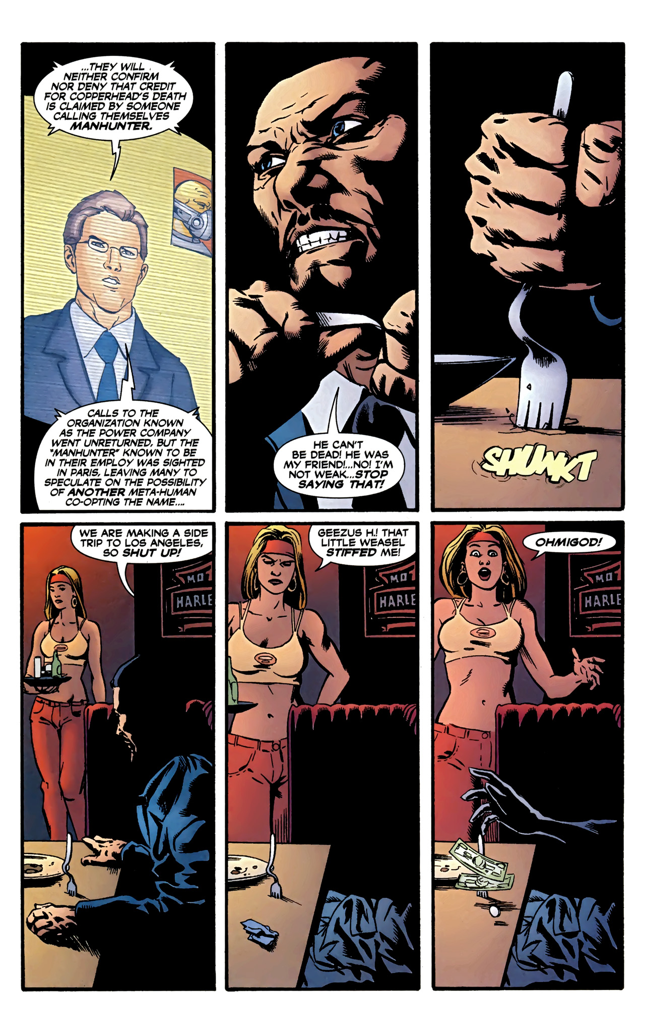 Read online Manhunter (2004) comic -  Issue #2 - 11