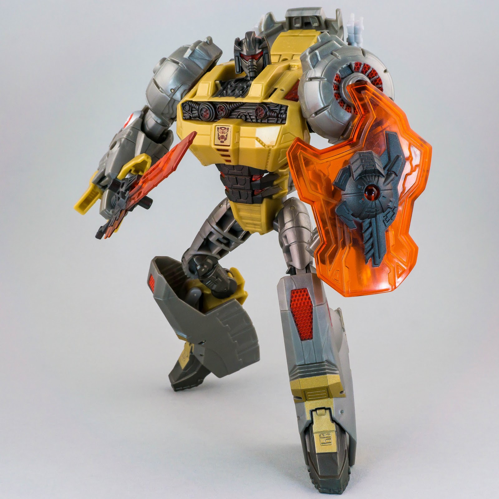 Transformers Generations Grimlock robot mode with sword and shield