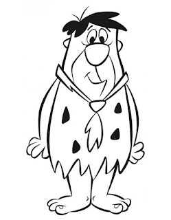 Desenhos dos Flintstones para colorir, pintar, imprimir! Desenhos de Bambam e Pedrita, Barney, Fred e Vilma para colorir! Moldes e riscos dos Flintstones