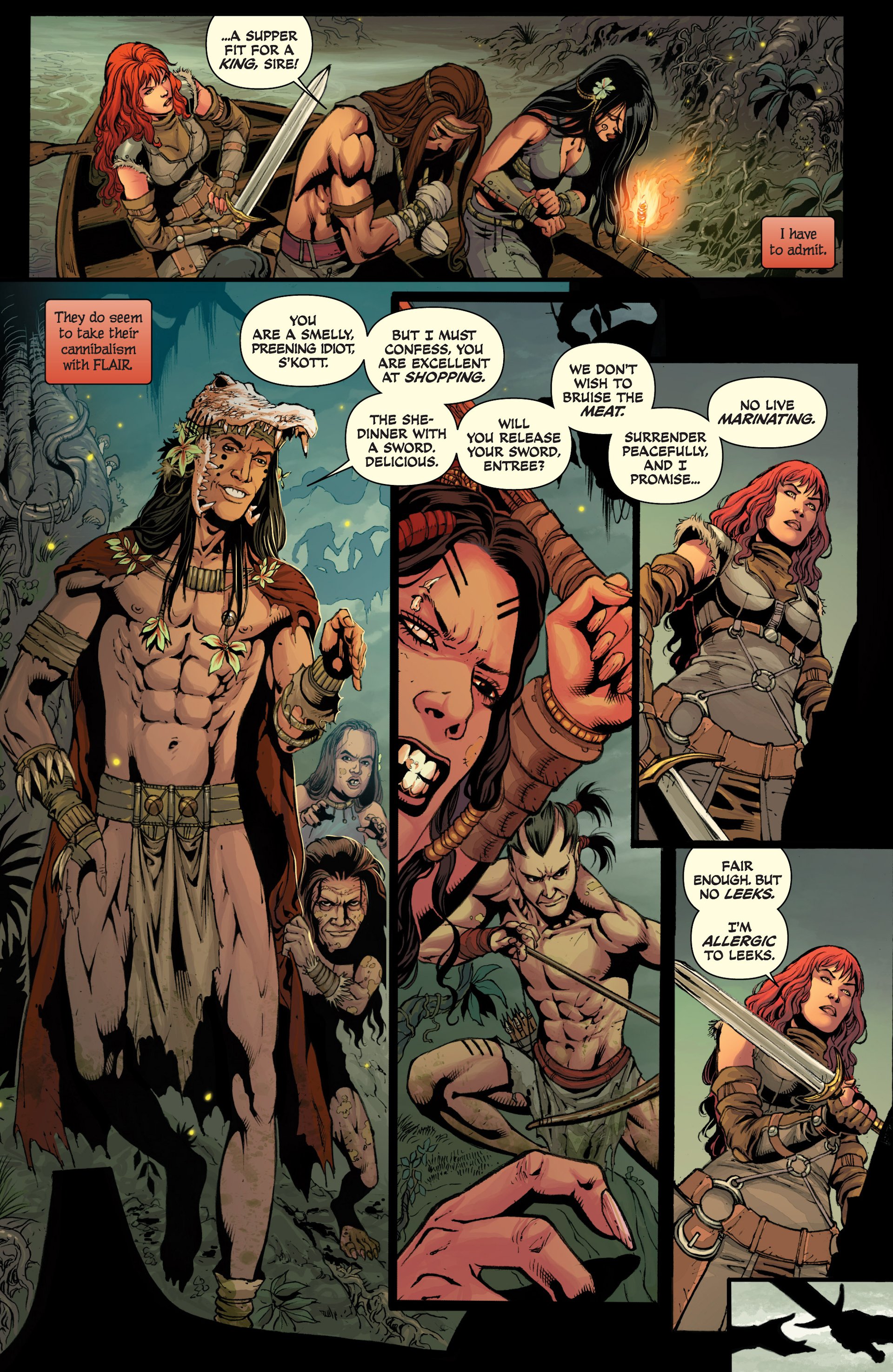 Read online Red Sonja (2013) comic -  Issue #7 - 16