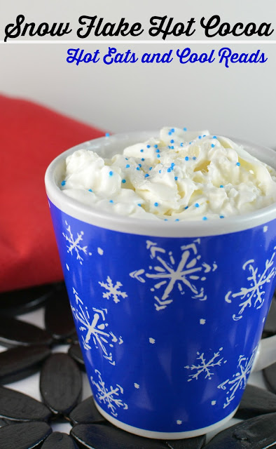 The perfect winter time treat, especially during the holidays! Rich, creamy and a great alternative to traditional hot cocoa! Slow Cooker Snow Flake Hot Cocoa Recipe from Hot Eats and Cool Reads