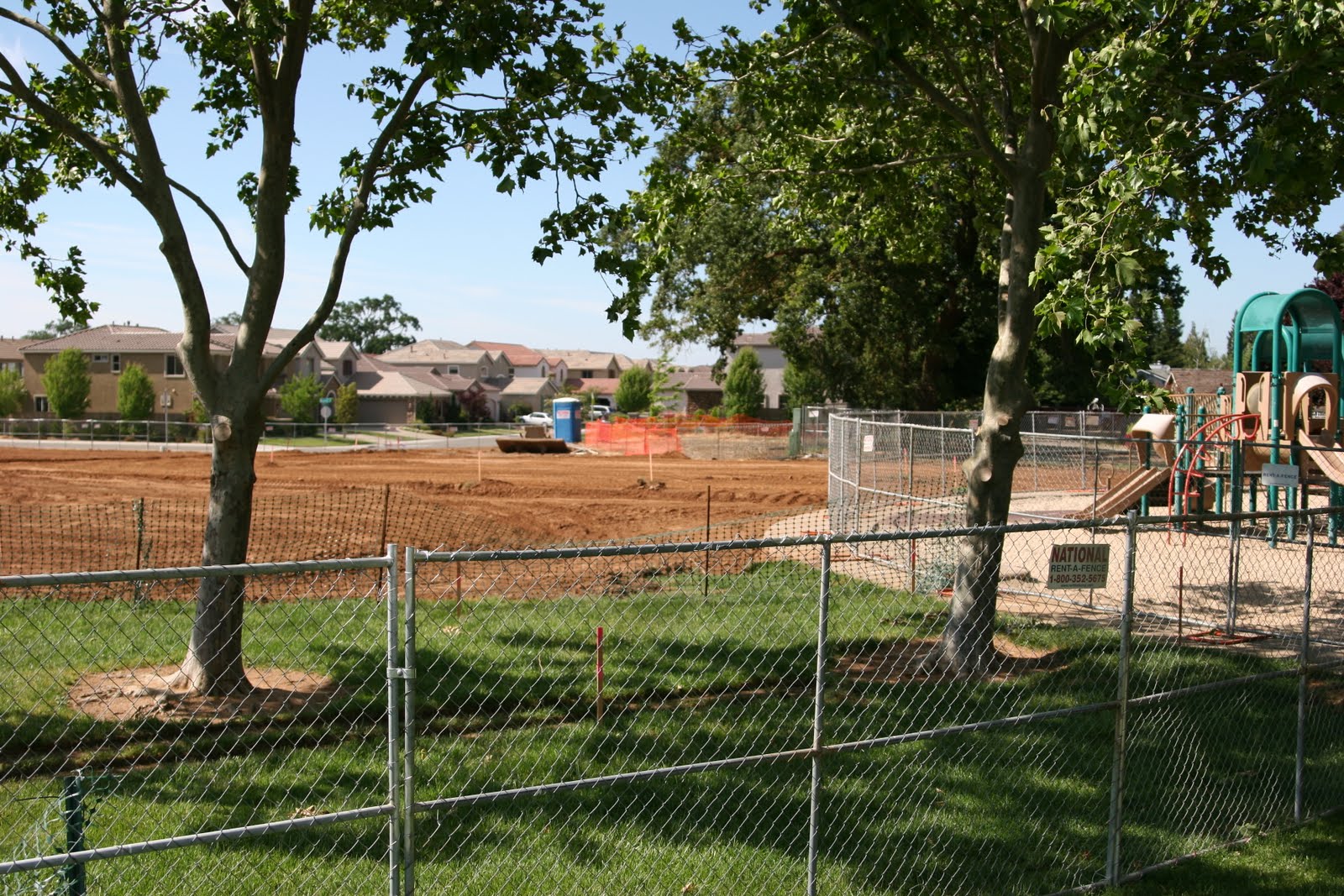 Elk Grove Fallbrook Neighborhood Association Van Doren Park has begun!