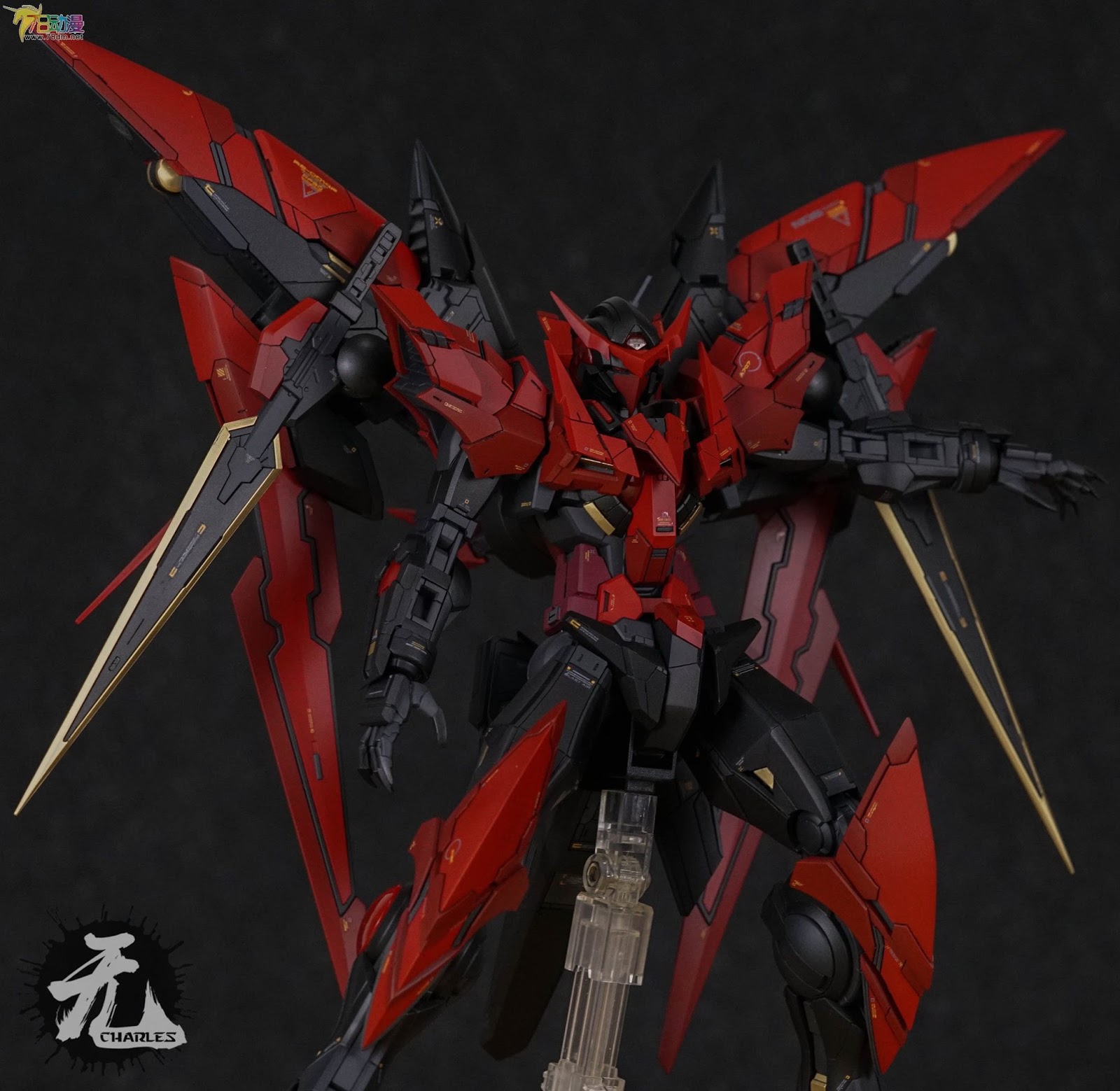 Custom Build MG 1/100 Gundam Exia Dark Matter [Infinite Dimension