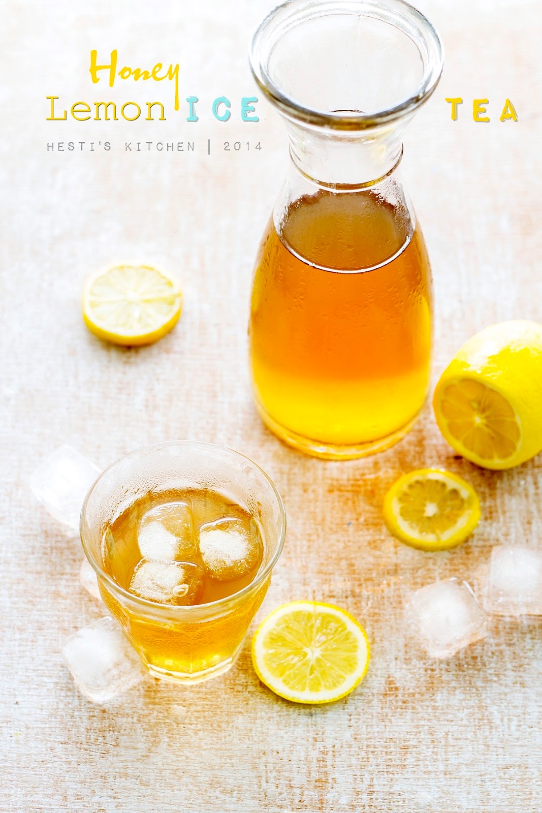 HESTI'S KITCHEN yummy for your tummy Honey Lemon Ice Tea