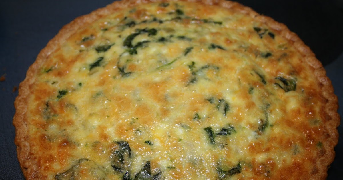 Cooking Mommy Green Chile Spinach Quiche