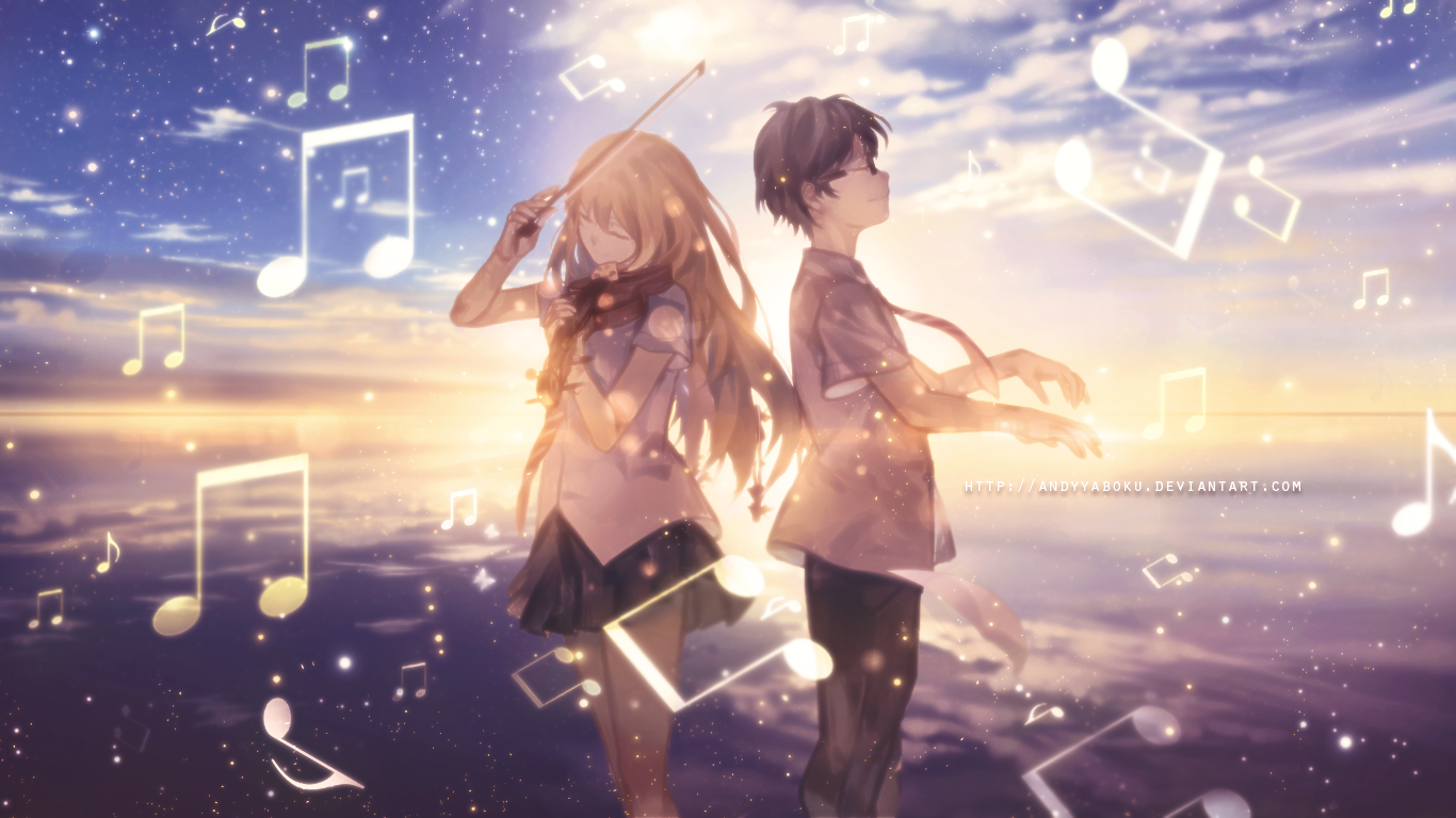 Wallpapers De Shigatsu Wa Kimi No Uso Vive Con Otaku