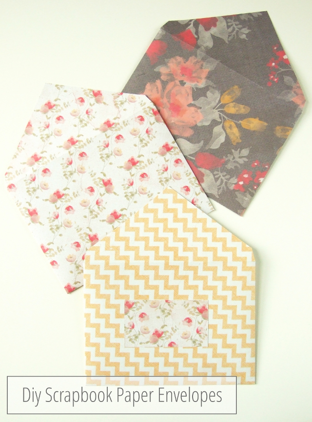 SWEET AND SIMPLE DIY SCRAPBOOK PAPER ENVELOPES. Gathering Beauty