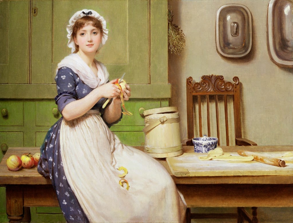 George Dunlop Leslie (1835-1921) - pintor de gênero britânico