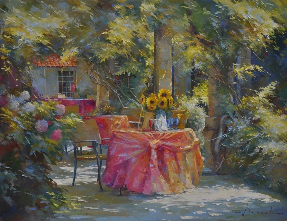 Johan Messely 1927 | Belgian painter | The Secret Gardens