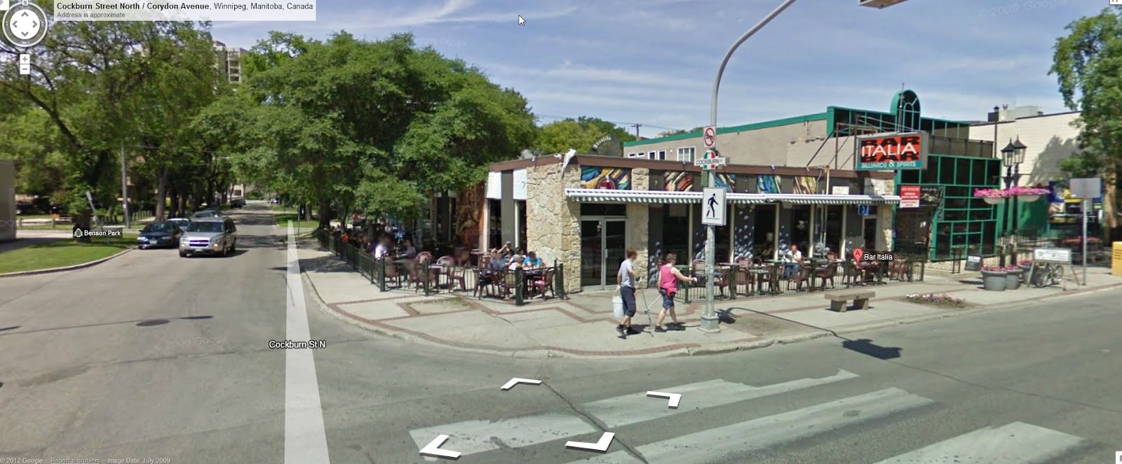 Observations, Reservations, Conversations Best Patio in Winnipeg 2012