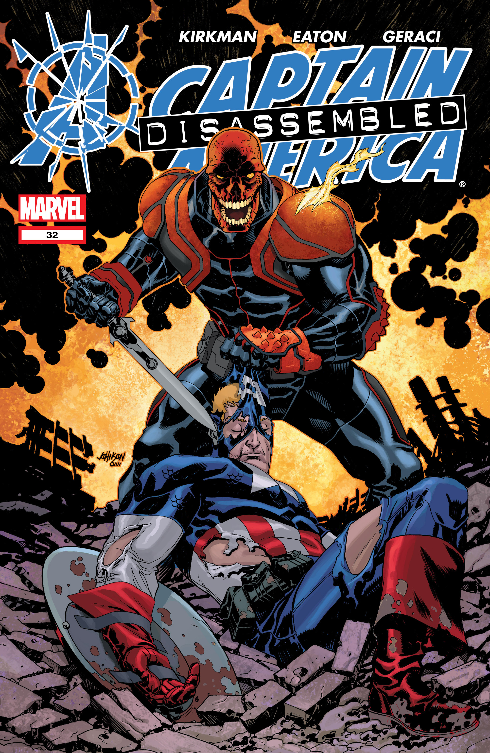 Read online Captain America (2002) comic -  Issue #32 - 1