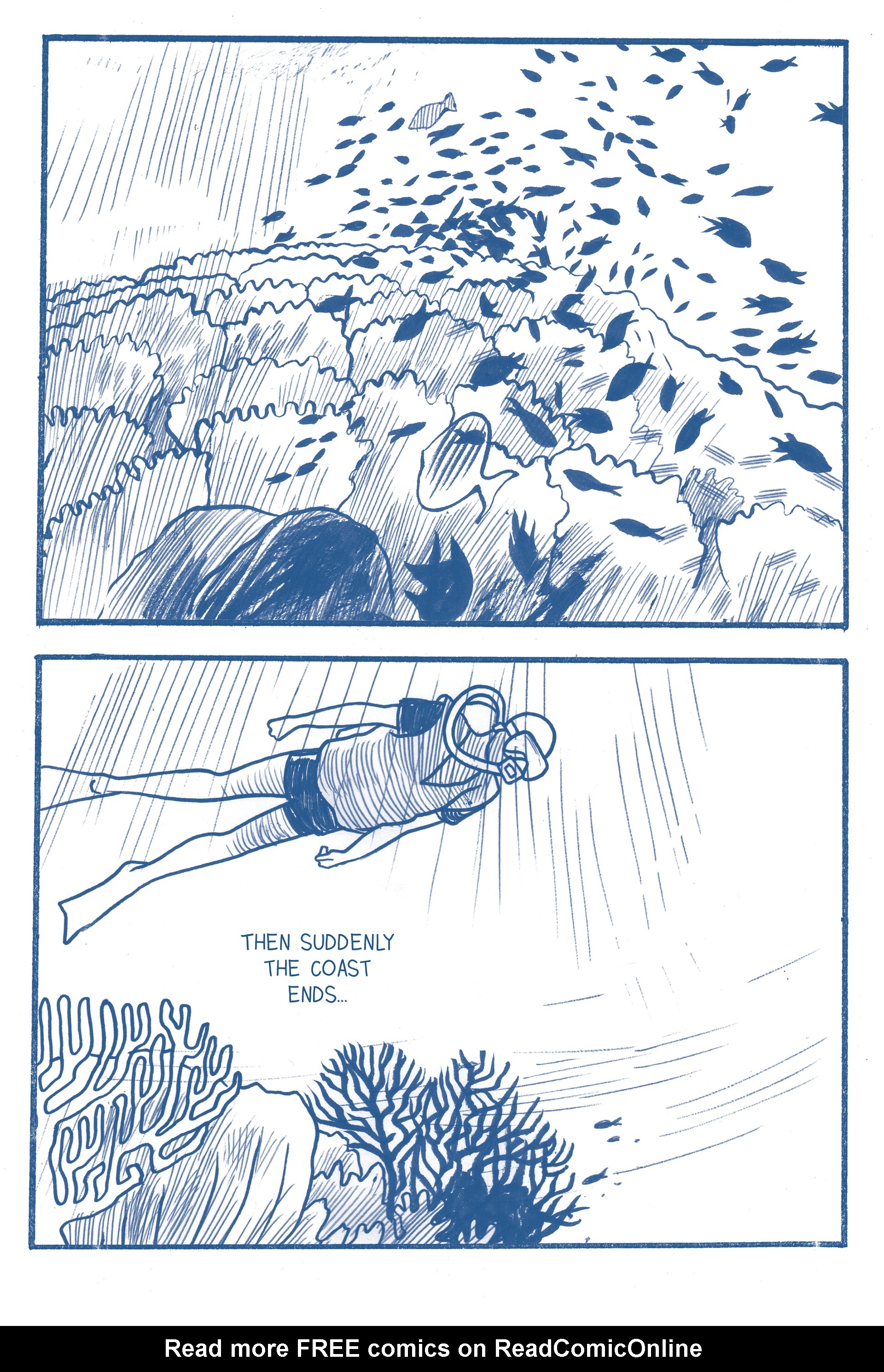 Read online When Everything Turned Blue comic -  Issue # TPB - 122