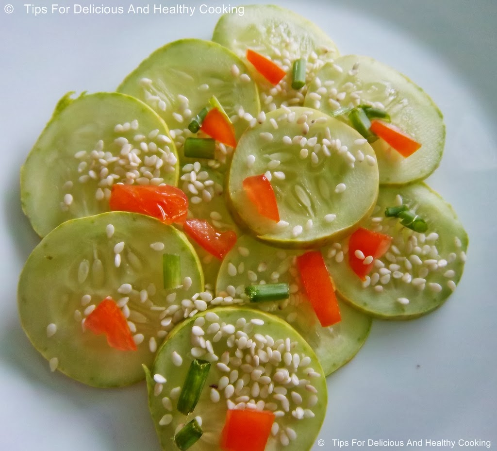 Sesame And Cucumber Salad