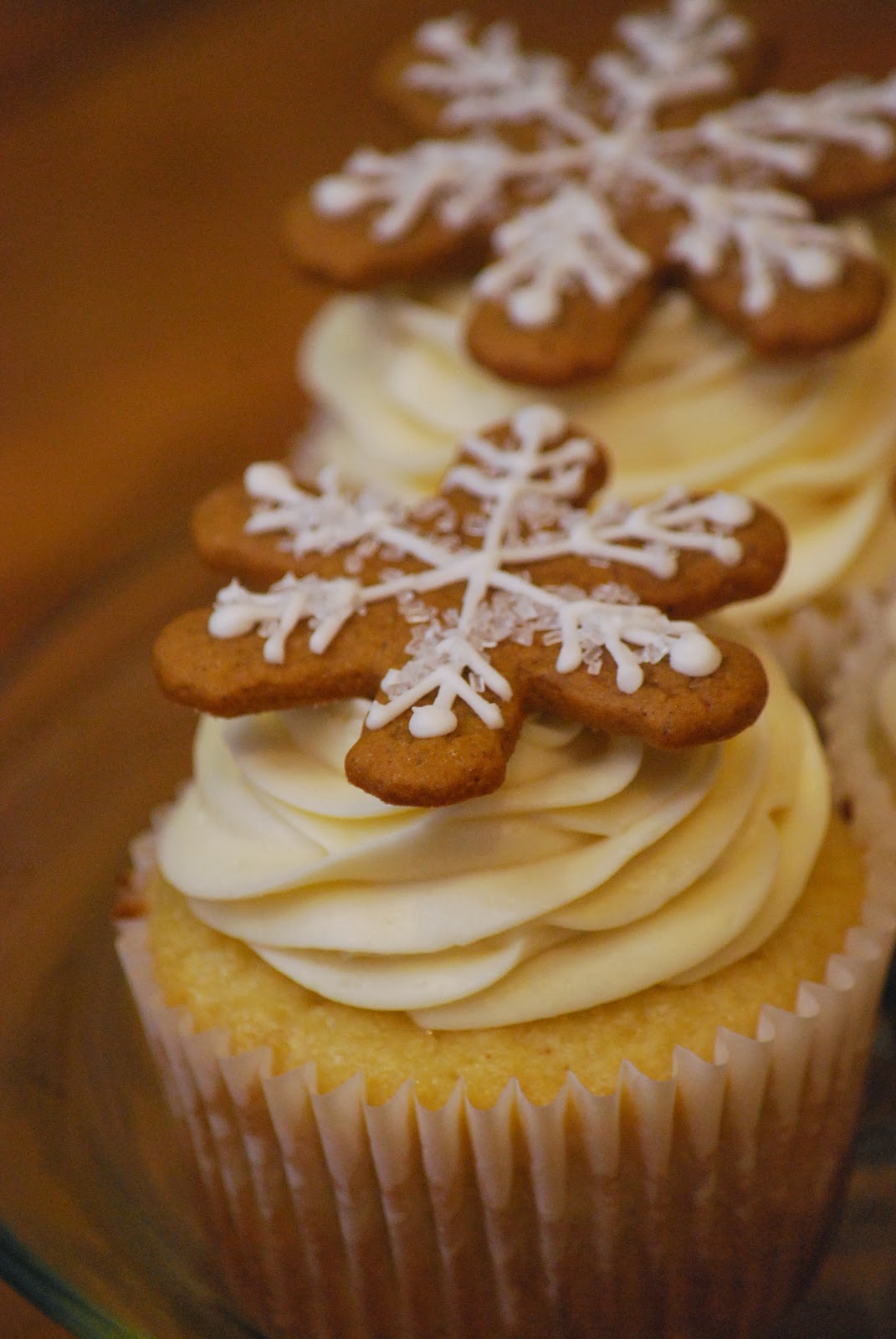 My story in recipes Eggnog Cupcakes