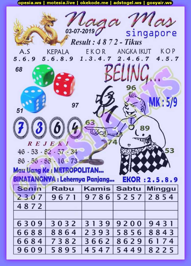 1 New Message) Forum Syair Sgp Rabu 3 Juli 2019 - Forum Syair Togel  Hongkong Singapura Sydney