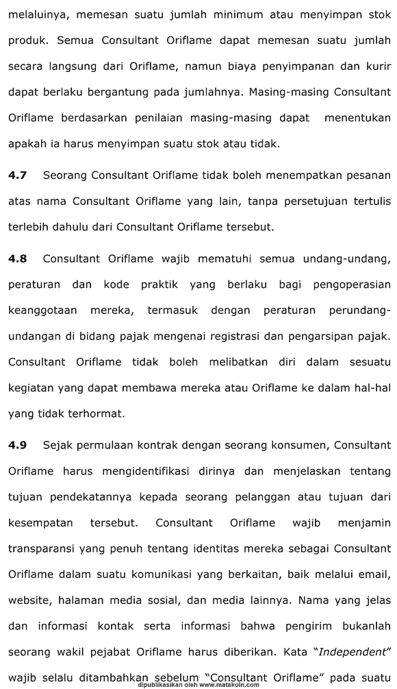 Keuntungan Konsultan Oriflame keuntungan-konsultan-oriflame