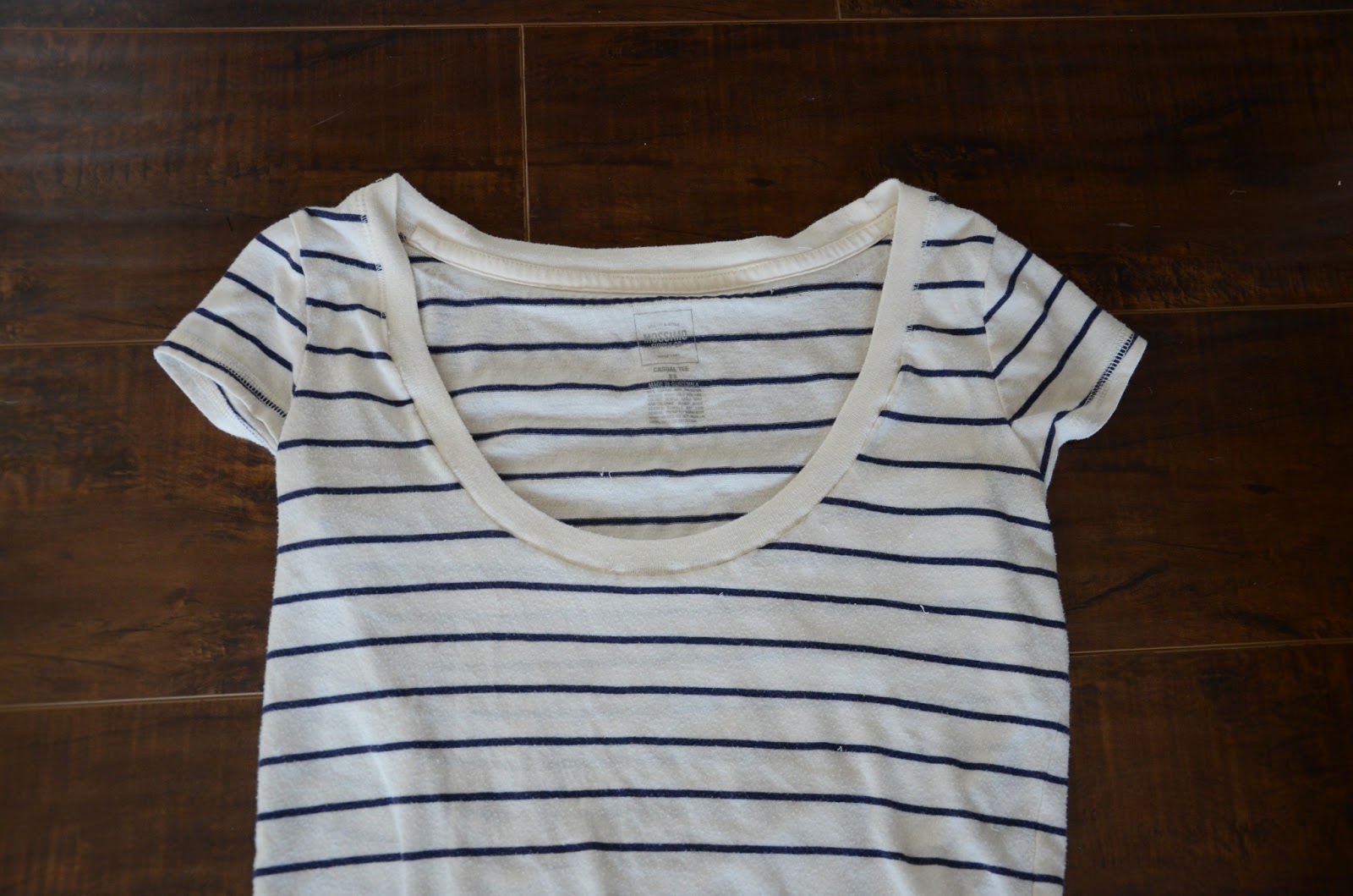Changing a Neckline, Adding Width to a T-shirt, or Making a Crop-Top ...