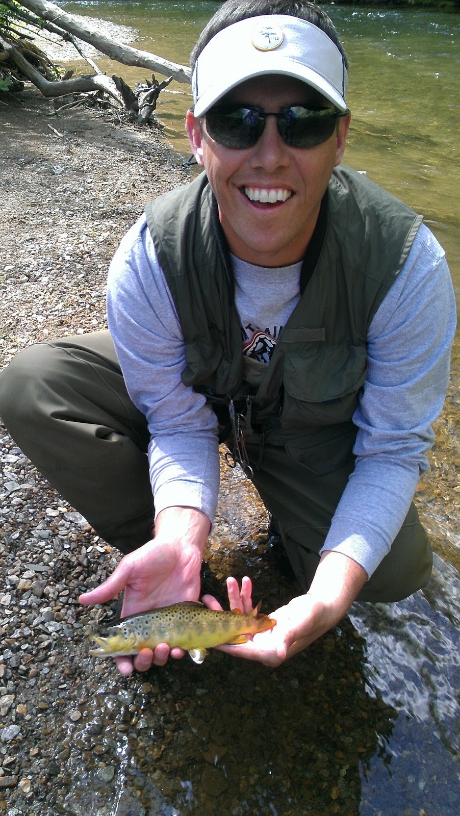 Lew's Fly Angler Chesapeake Bay and Gunpowder River Maryland Fly