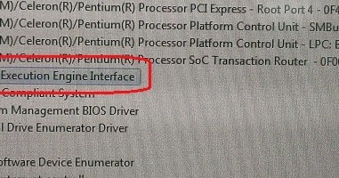 intel r trusted execution engine interface