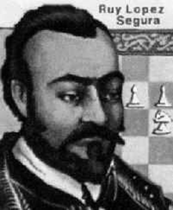 Clube de Xadrez Afonsino: Ruy López de Segura: 1586 – CURIOSIDADE