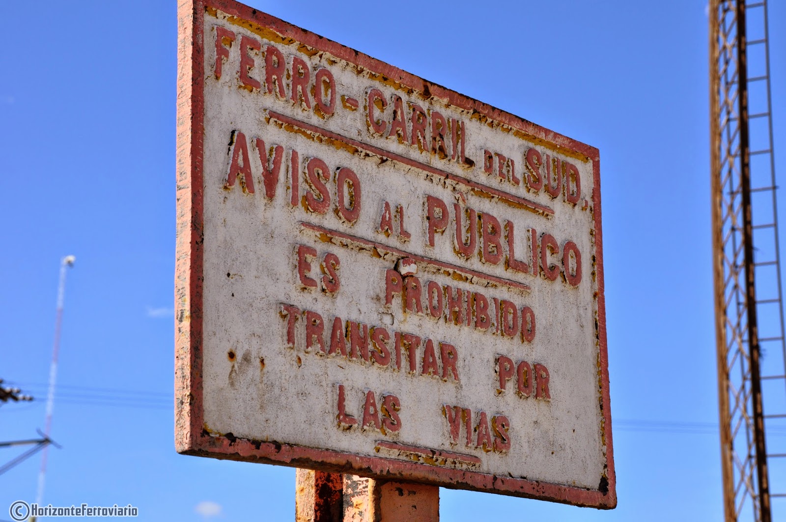 Horizonte Ferroviario Estación General Fernandez Oro (F.C.S.)