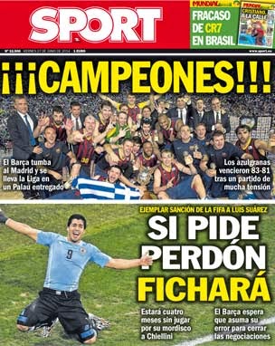 Diario Sport PDF del 27 de Junio 2014