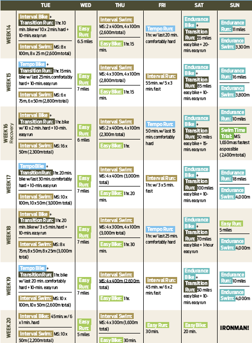 Download Intermediate Half Ironman Training Program Nectur