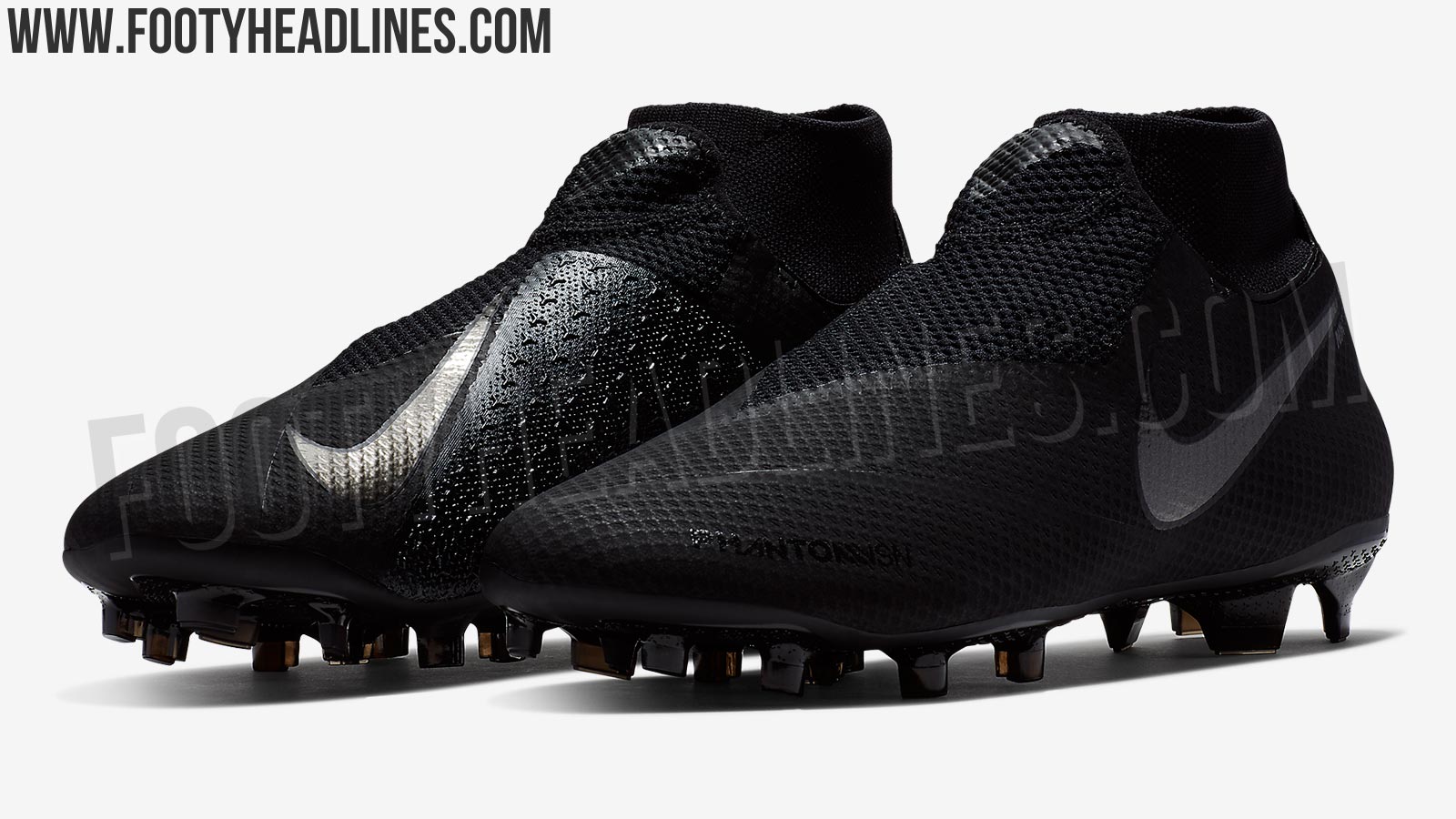 phantom black boots