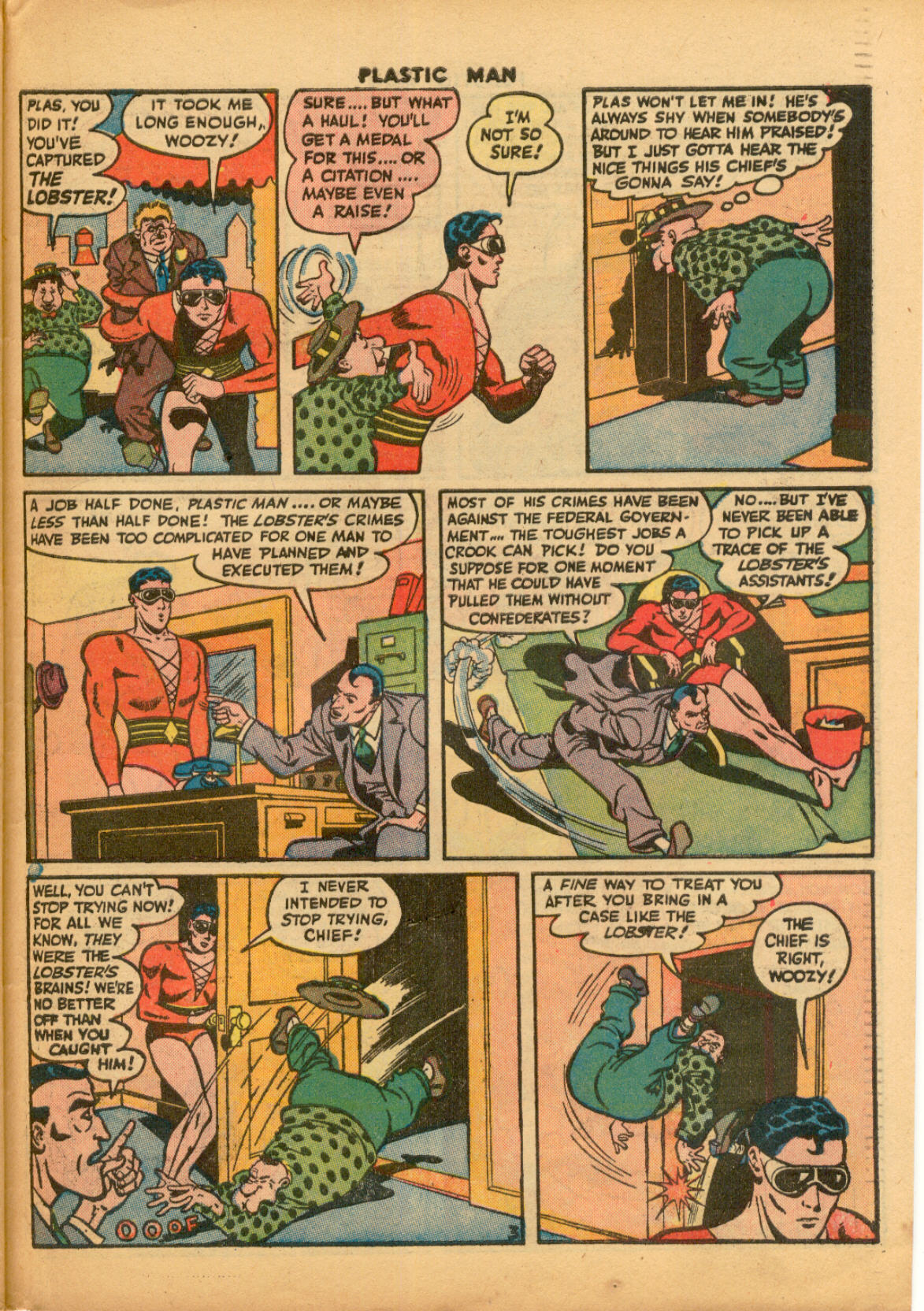 Read online Plastic Man (1943) comic -  Issue #4 - 39