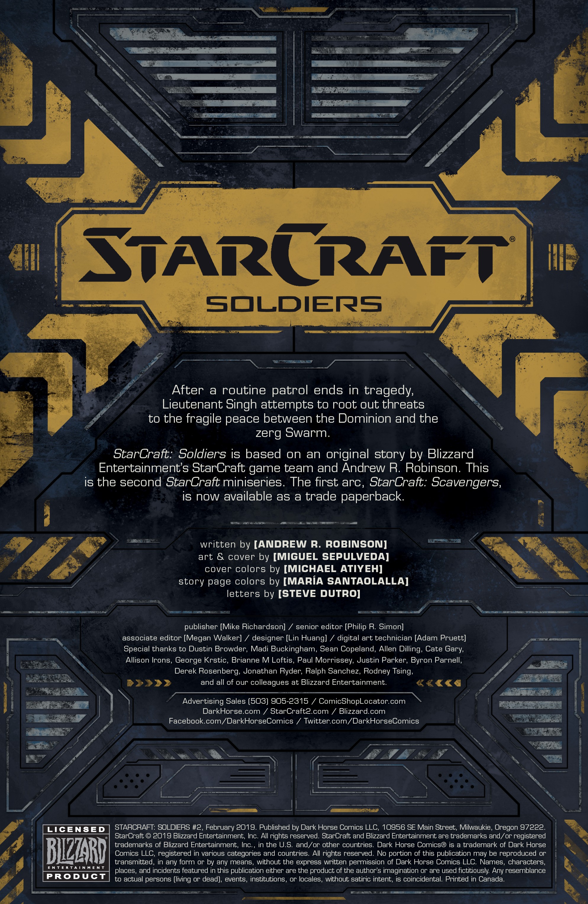 Read online StarCraft: Soldiers comic -  Issue #2 - 2