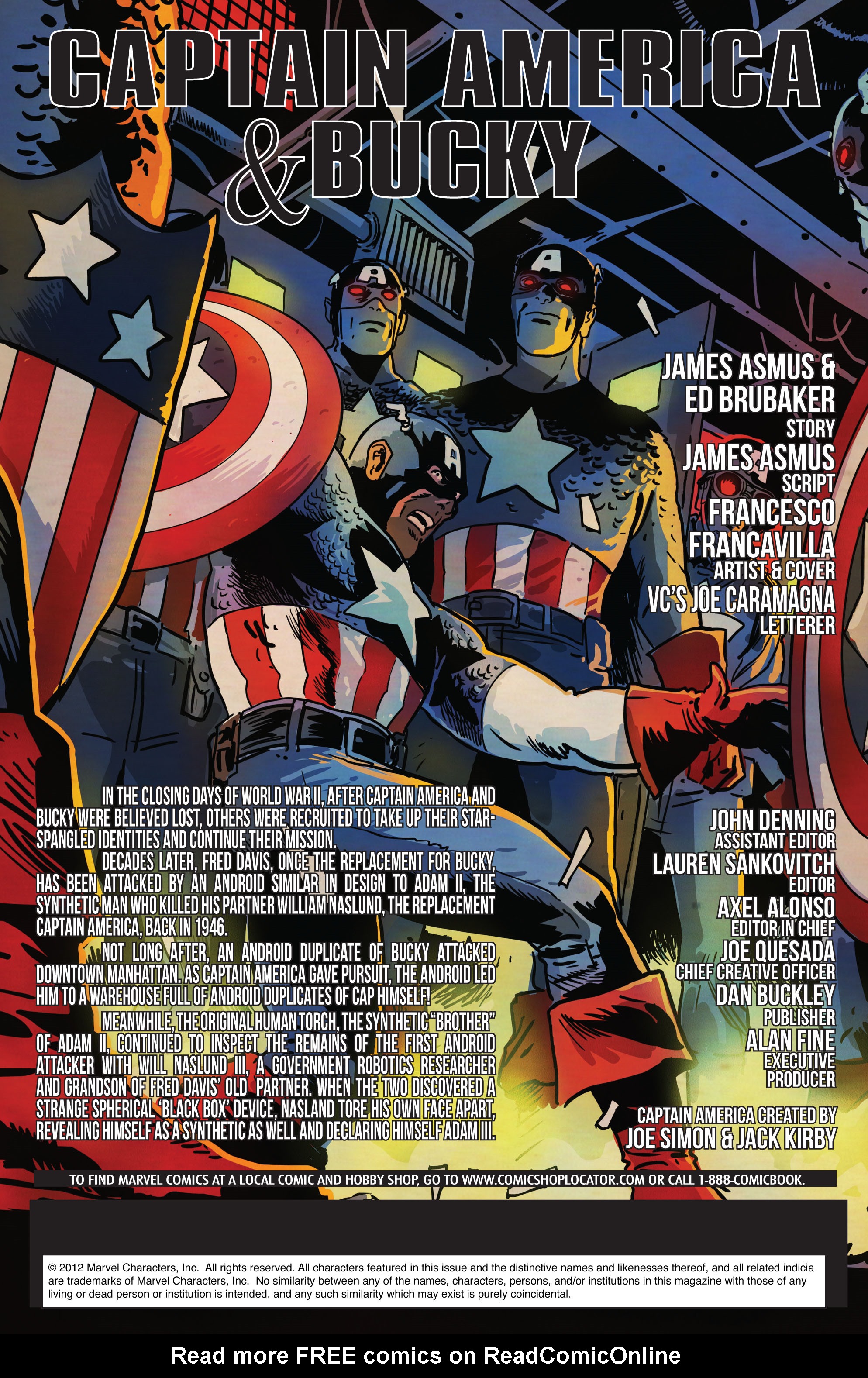 Read online Captain America And Bucky comic -  Issue #627 - 2
