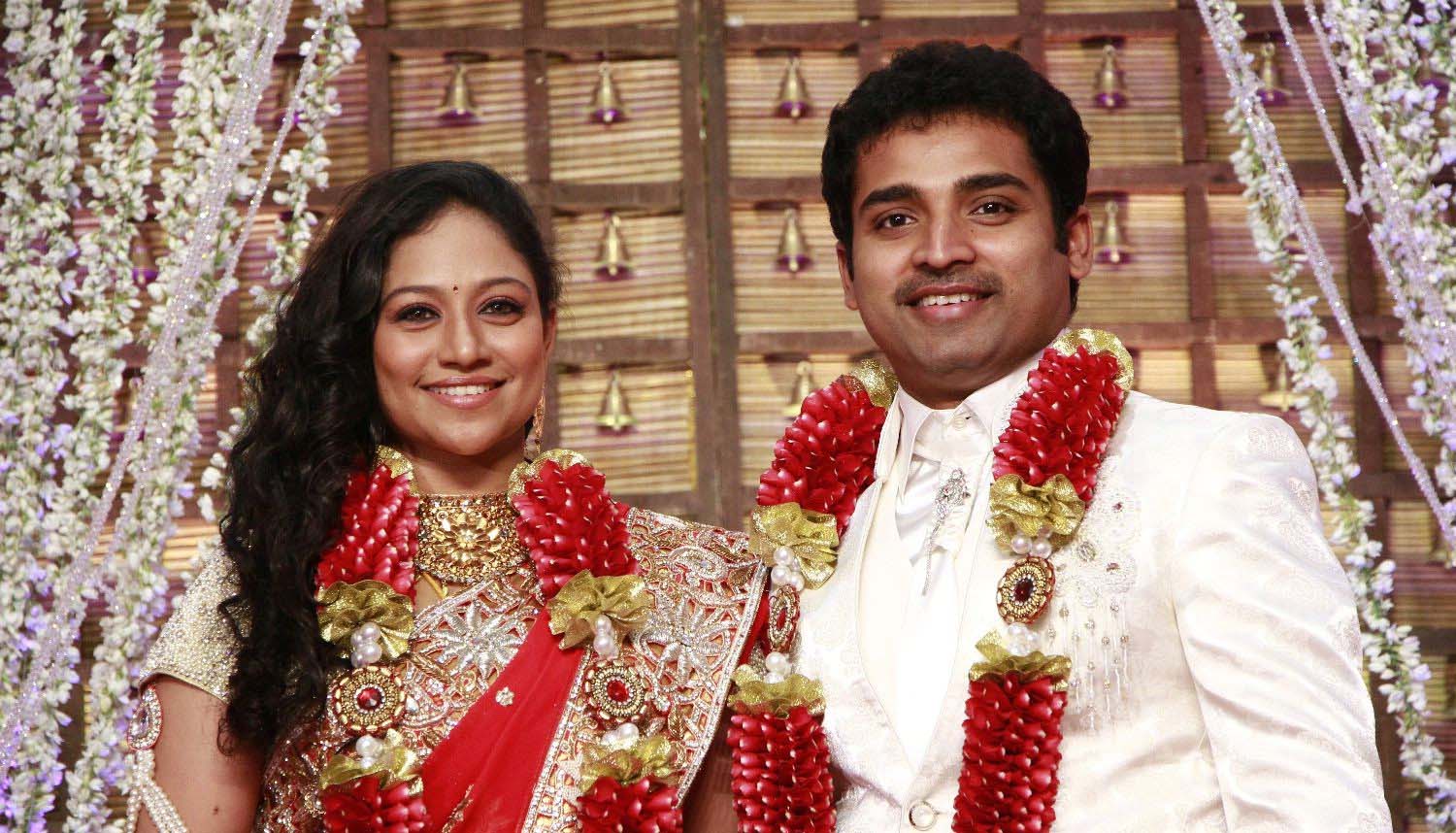 Choreographers Shobi Lalitha Wedding Reception Stills ~ Celebrity Event Images Tamil Hindi