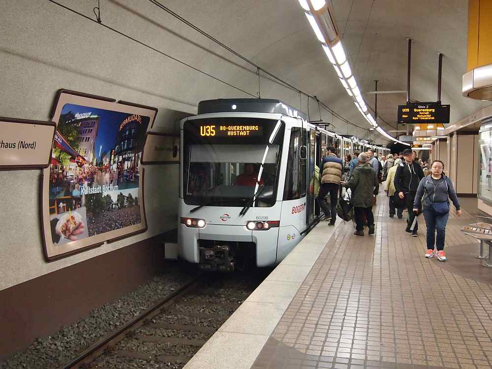 Tagebuch eines Herumtreibers UBahn Bochum