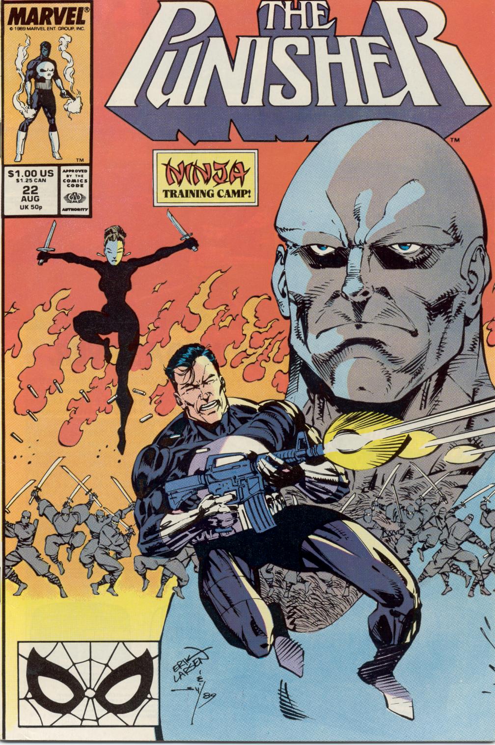 Read online The Punisher (1987) comic - Issue #22 - Ninja Training Camp - 1