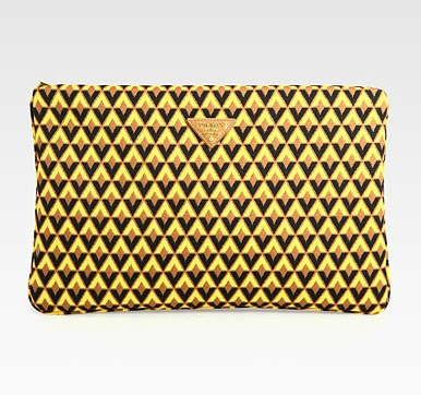 Prada tessuto jacquard clutch - iloveankara.blogspot.co.uk