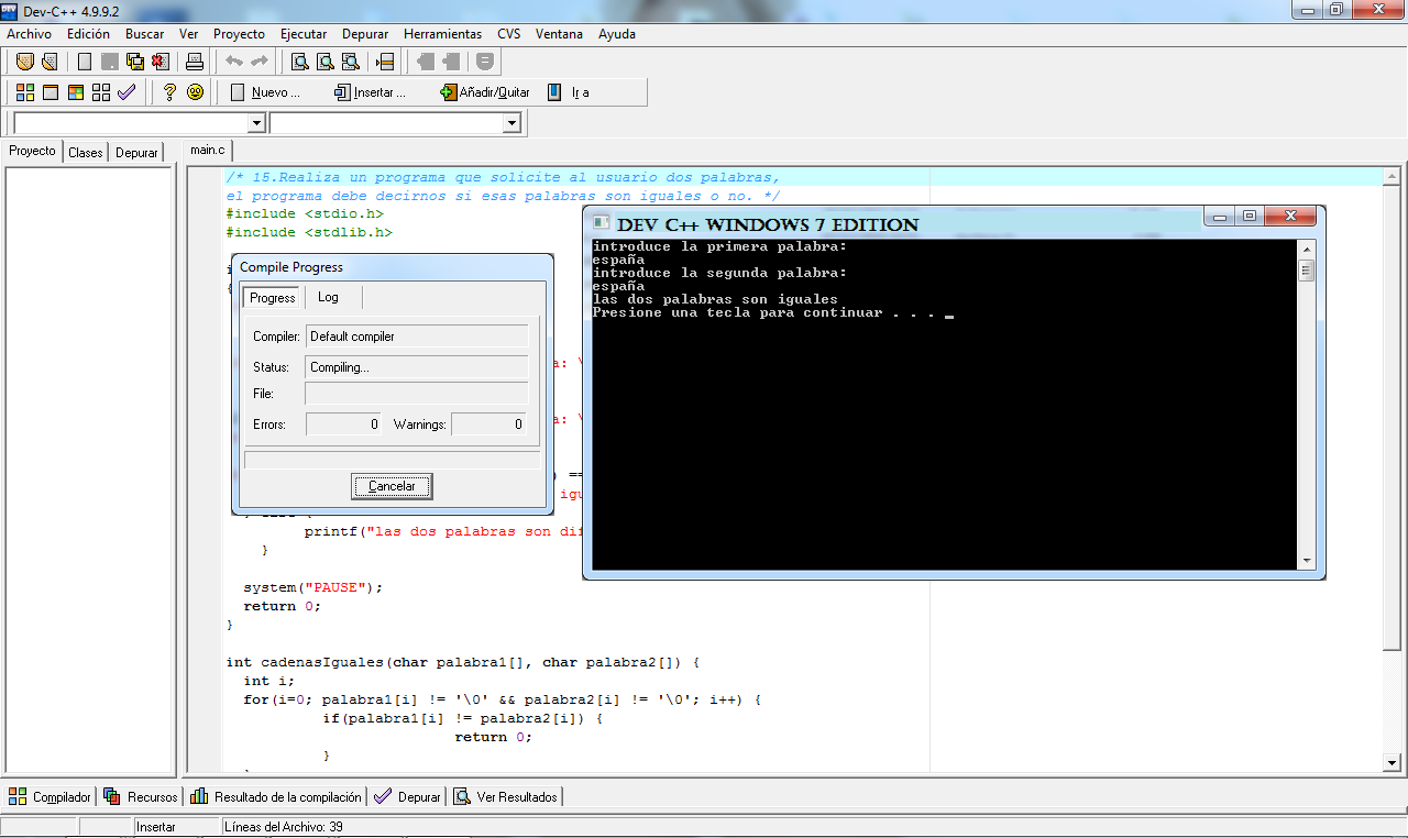 DEV C++ ~ Lo Mejor Para Tu Ordenador!!