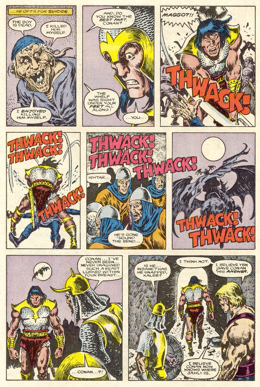 Read online Conan the Barbarian (1970) comic -  Issue #188 - 21