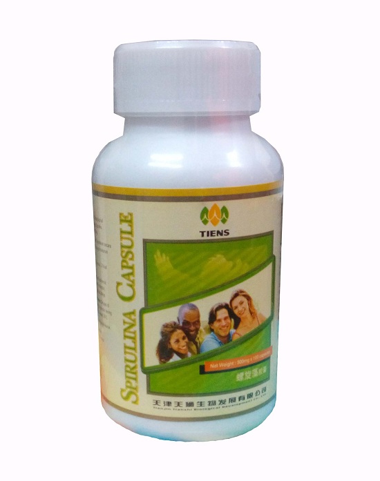 Tianshi spirulina 300 mihgrama 100 capsules