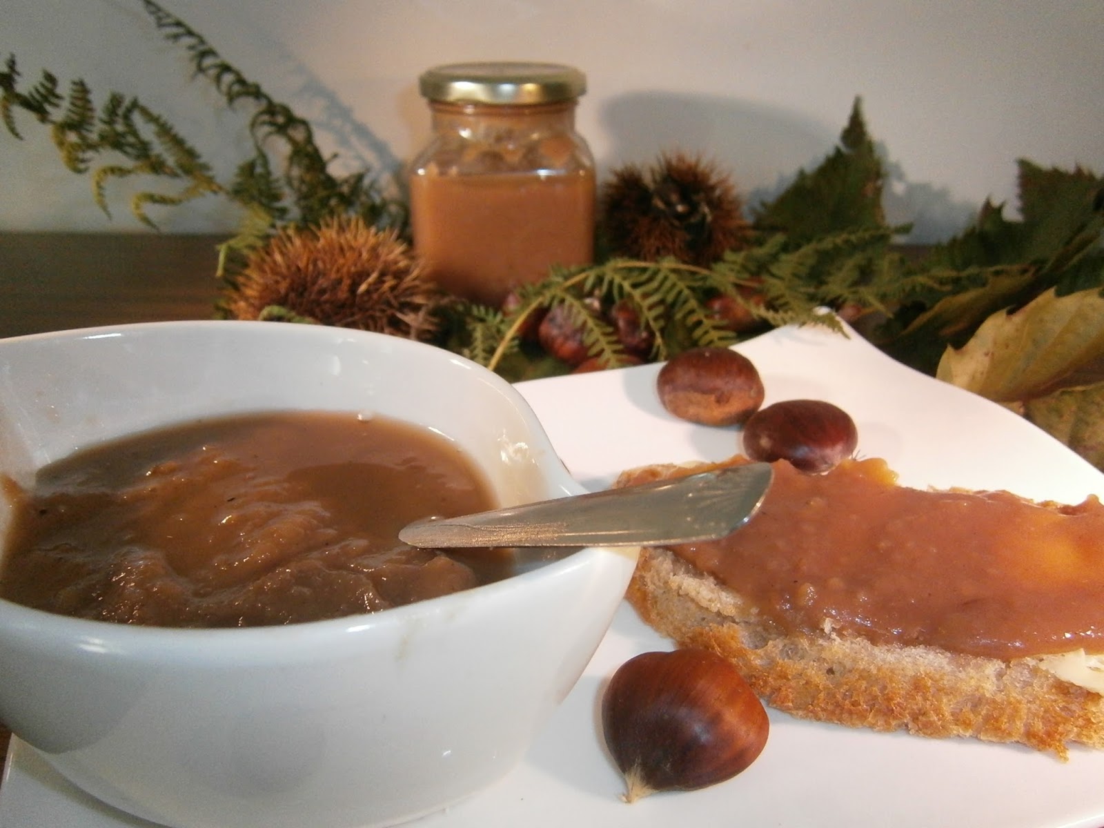 Délices d'une novice: Crème de marrons (Confiture de châtaignes)