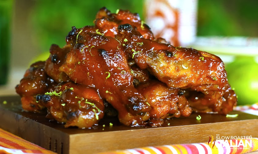 Easy Crockpot Sriracha Honey Chicken Wings With Video