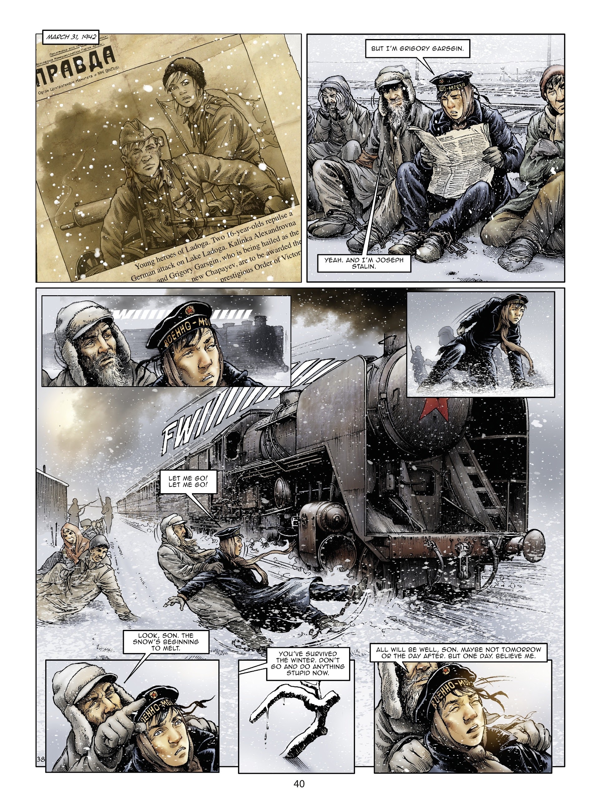 Read online The Lions of Leningrad comic -  Issue #2 - 40