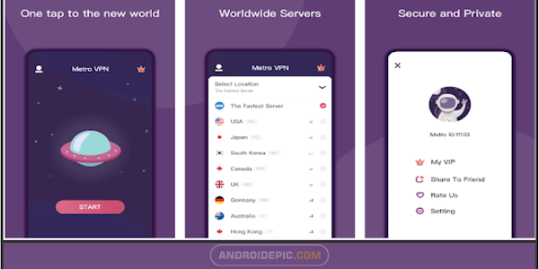 Metro Vpn Apk Pro Terbaru di Android Paling Aman dan Cepat