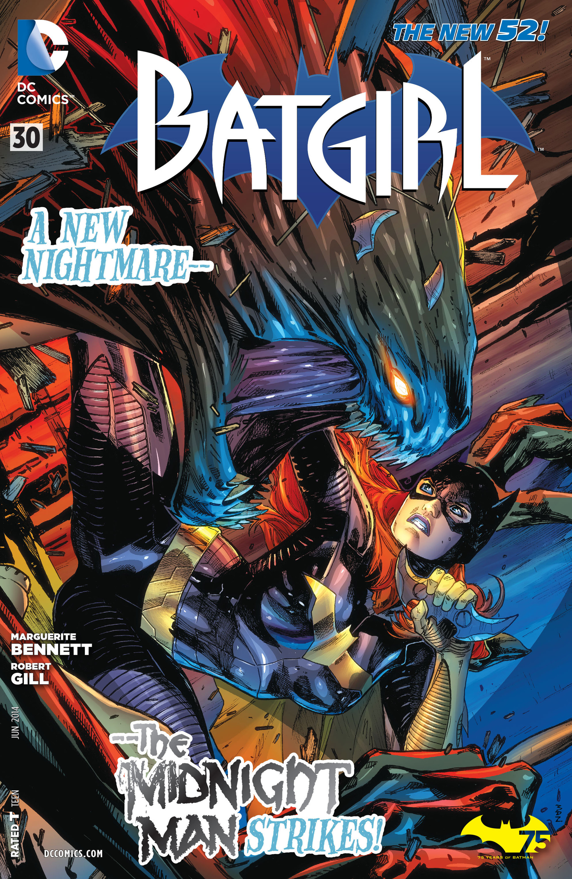 Read online Batgirl (2011) comic -  Issue #30 - 1