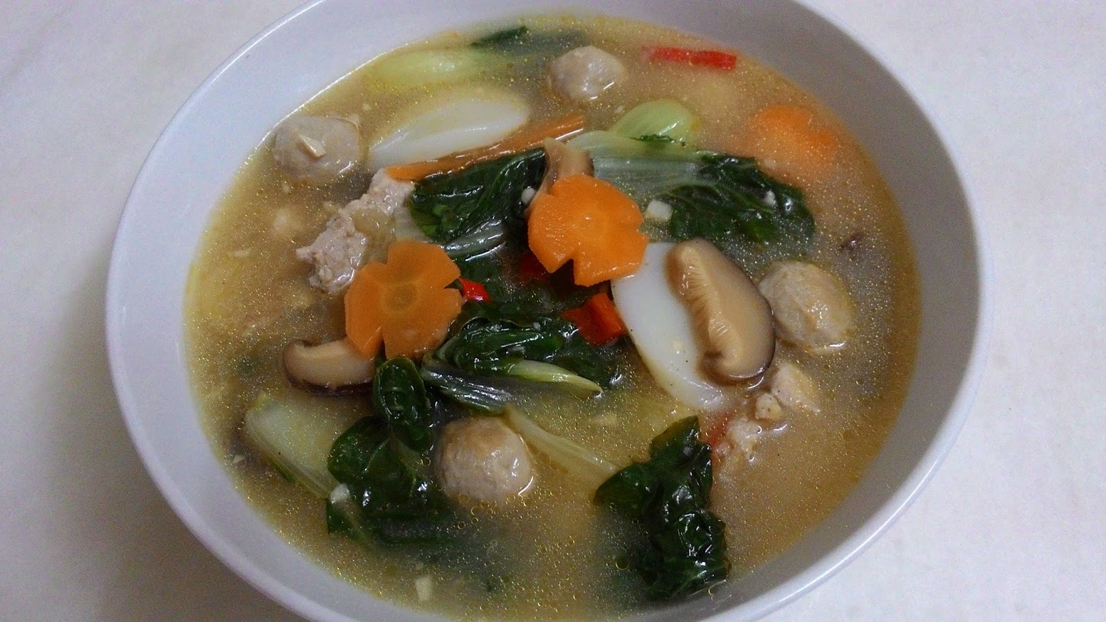 My Cooking Recipe 年糕湯Rice Cake Soup