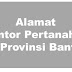 Alamat Kantor Pertanahan Kabupaten Dan Kota Se-Provinsi Banten