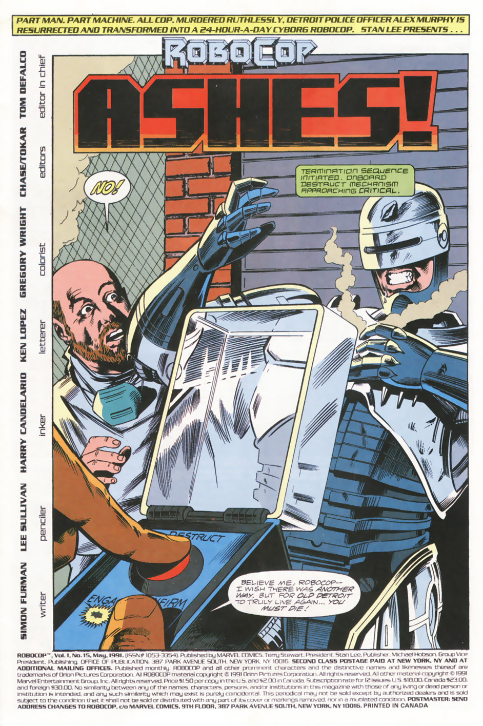 Read online Robocop (1990) comic -  Issue #15 - 2